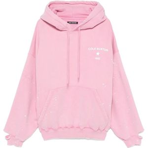Cole Buxton, Heren, Sweatshirts & Hoodies, Roze, Maat: S