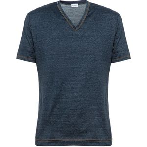 Dolce & Gabbana, Heren, Tops, Blauw, Maat: S