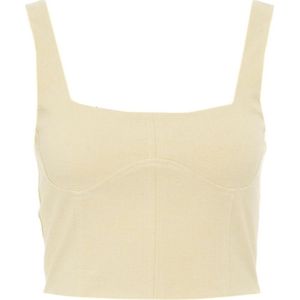 Jucca, Dames, Tops, Geel, Maat: XS