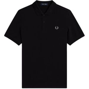 Fred Perry, Heren, Tops, Zwart, Maat: L Katoen,