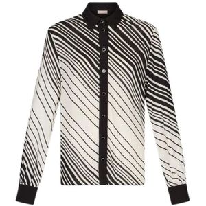 Liu Jo, Dames, Blouses & Shirts, Zwart, Maat: XS