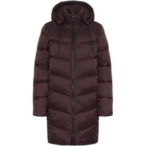 Kaffe - KAsusanne Coat - Parka Jas - Rood - 100% Polyamide