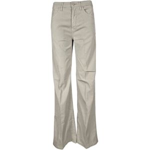 Dondup, Dames, Broeken, Grijs, Maat: W30 Katoen,