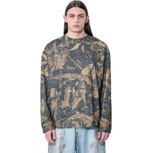 Acne Studios, Heren, Tops, Bruin, Maat: L Katoen,