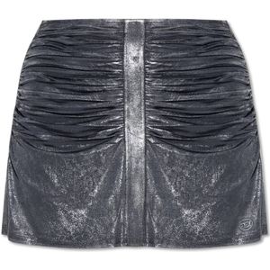 Diesel, Dames, Rokken, Grijs, Maat: L