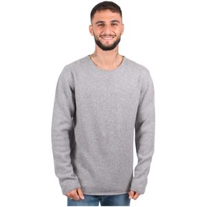 Daniele Fiesoli, Heren, Truien, Grijs, Maat: XL Wol,