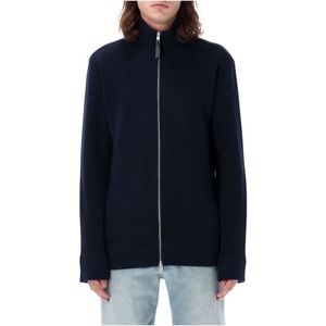 Maison Margiela, Heren, Truien, Blauw, Maat: M Katoen,