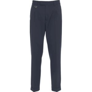 Paolo Pecora, Heren, Broeken, Blauw, Maat: M
