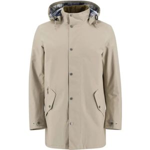 Barbour, Heren, Jassen, Beige, Maat: S Katoen,