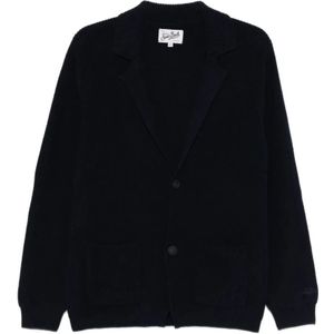 MC2 Saint Barth, Heren, Truien, Zwart, Maat: S Wol,