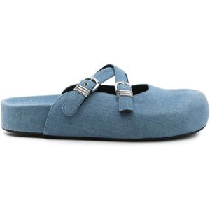 Vic Matié, Dames, Schoenen, Blauw, Maat: 39 EU
