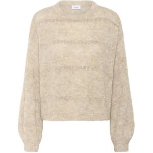 Saint Tropez, Dames, Truien, Beige, Maat: 2XL