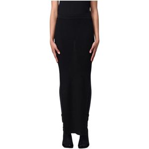Rick Owens, Dames, Rokken, Zwart, Maat: M