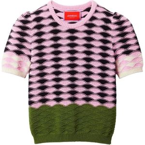 La DoubleJ, Dames, Truien, Veelkleurig, Maat: L Jersey,