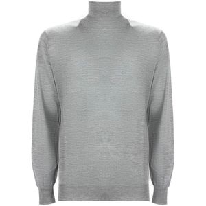 Kangra, Heren, Truien, Grijs, Maat: L Wol,