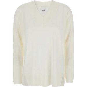 Allude, Dames, Truien, Wit, Maat: S Wol,