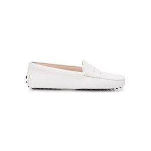 Tod's Loafers , White , Dames , Maat: 39 1/2 EU