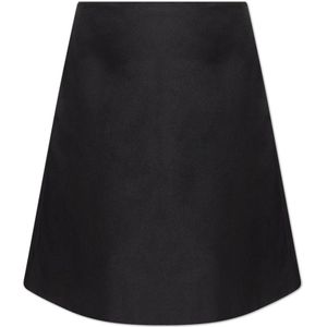 Alexander McQueen, Dames, Rokken, Zwart, Maat: S Zijde,