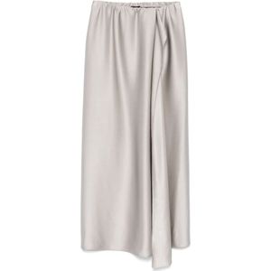Giorgio Armani, Dames, Rokken, Grijs, Maat: M