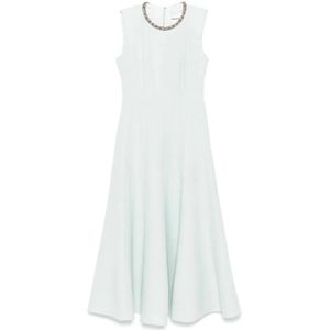 Roland Mouret, Dames, Jurken, Groen, Maat: L