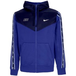 Nike - Sportswear Full-Zip Hoodie - Blauw - Katoenmix