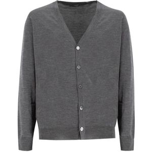 Drumohr, Heren, Truien, Grijs, Maat: M Wol,