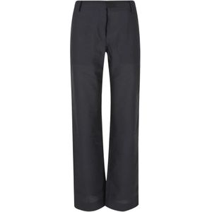 Paloma Wool, Dames, Broeken, Zwart, Maat: S Zijde,