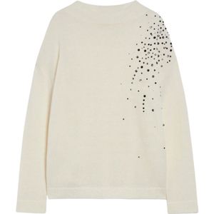 Pennyblack, Dames, Truien, Wit, Maat: XL Wol,