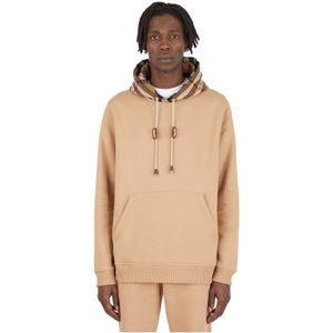 Burberry Stijlvolle Hoodie , Beige , Heren , Maat: L