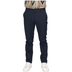 Etro, Heren, Broeken, Blauw, Maat: XL Katoen,