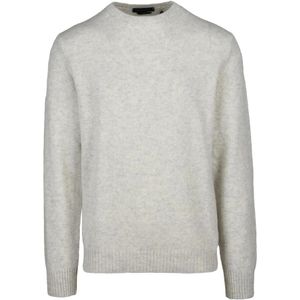 Daniele Fiesoli, Heren, Truien, Grijs, Maat: S Wol,