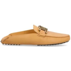 Tod's, Dames, Schoenen, Beige, Maat: 37 1/2 EU Leer,