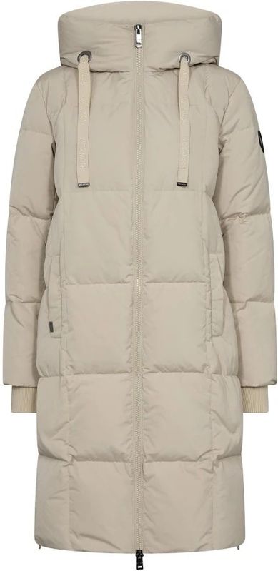 Mos Mosh - Mmnova Square Down Coat - Donsjas - Grijs - Lange Pasvorm