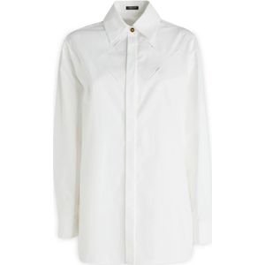 Versace, Dames, Blouses & Shirts, Wit, Maat: XS