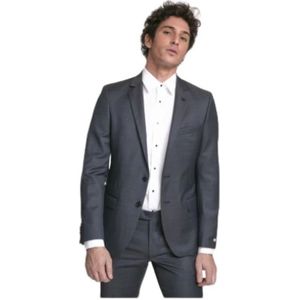 Karl Lagerfeld, Heren, Jassen, Blauw, Maat: M Viscose,