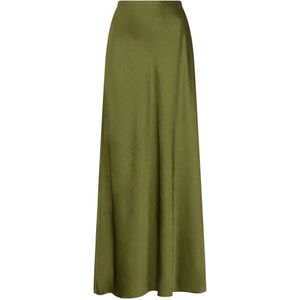 Dante 6, Dames, Rokken, Groen, Maat: XS Satijn,