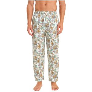 Peninsula, Heren, Broeken, Veelkleurig, Maat: M Linnen,