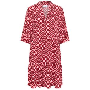 Saint Tropez, Dames, Jurken, Rood, Maat: 2XL