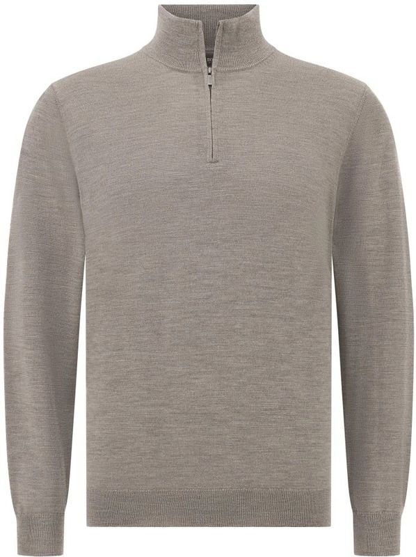 Boggi Milano, Heren, Truien, Beige, Maat: XS Wol,