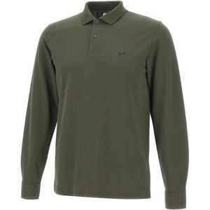 Sun68, Heren, Tops, Groen, Maat: S