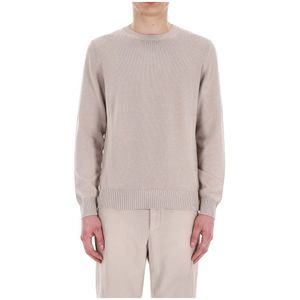 Drumohr, Heren, Truien, Beige, Maat: XL Katoen,