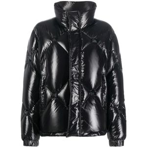 Philipp Plein, Dames, Jassen, Zwart, Maat: XS Nylon,