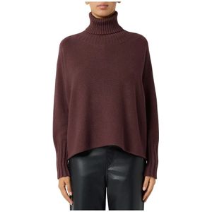 Manila Grace, Dames, Truien, Bruin, Maat: S Viscose,