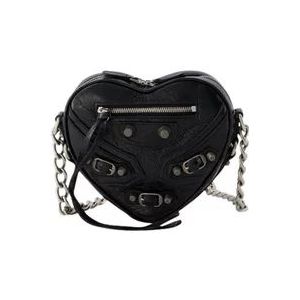 Balenciaga Leather crossbody-bags , Black , Dames , Maat: ONE Size