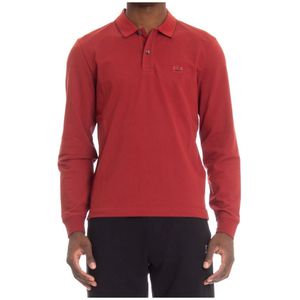 C.p. Company, Heren, Tops, Rood, Maat: XL Piqué,