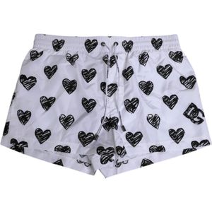 Dolce & Gabbana, Heren, Badkleding, Wit, Maat: S