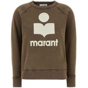Marant étoile, Dames, Sweatshirts & Hoodies, Bruin, Maat: 2XS