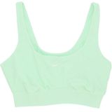 Nike - Chill Terry Cropped Tank Top - Groen - Dames