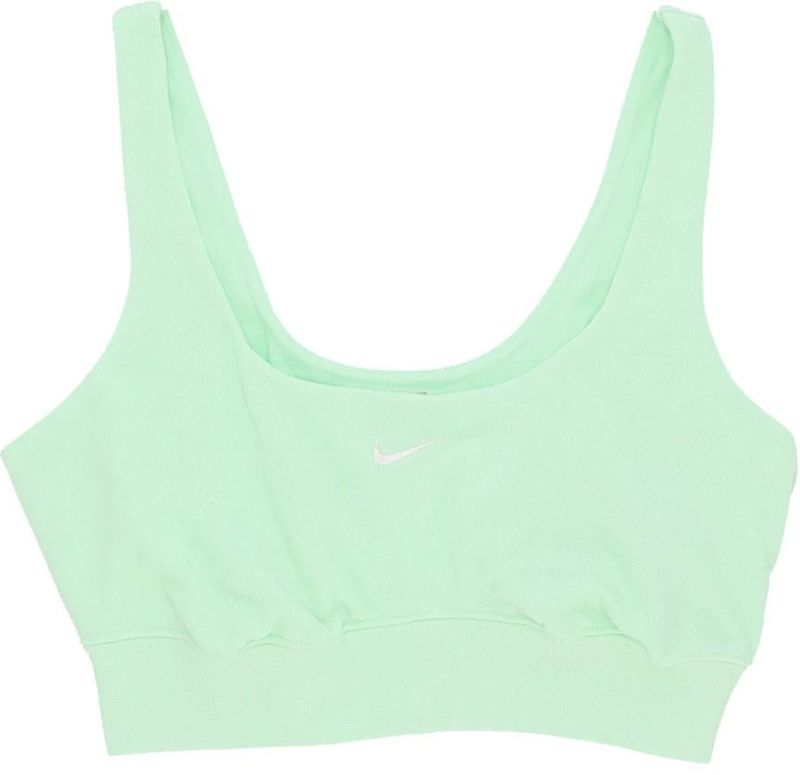 Nike - Chill Terry Cropped Tank Top - Groen - Dames
