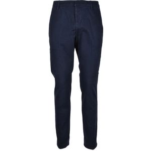 Dondup, Heren, Broeken, Blauw, Maat: W29 Katoen,